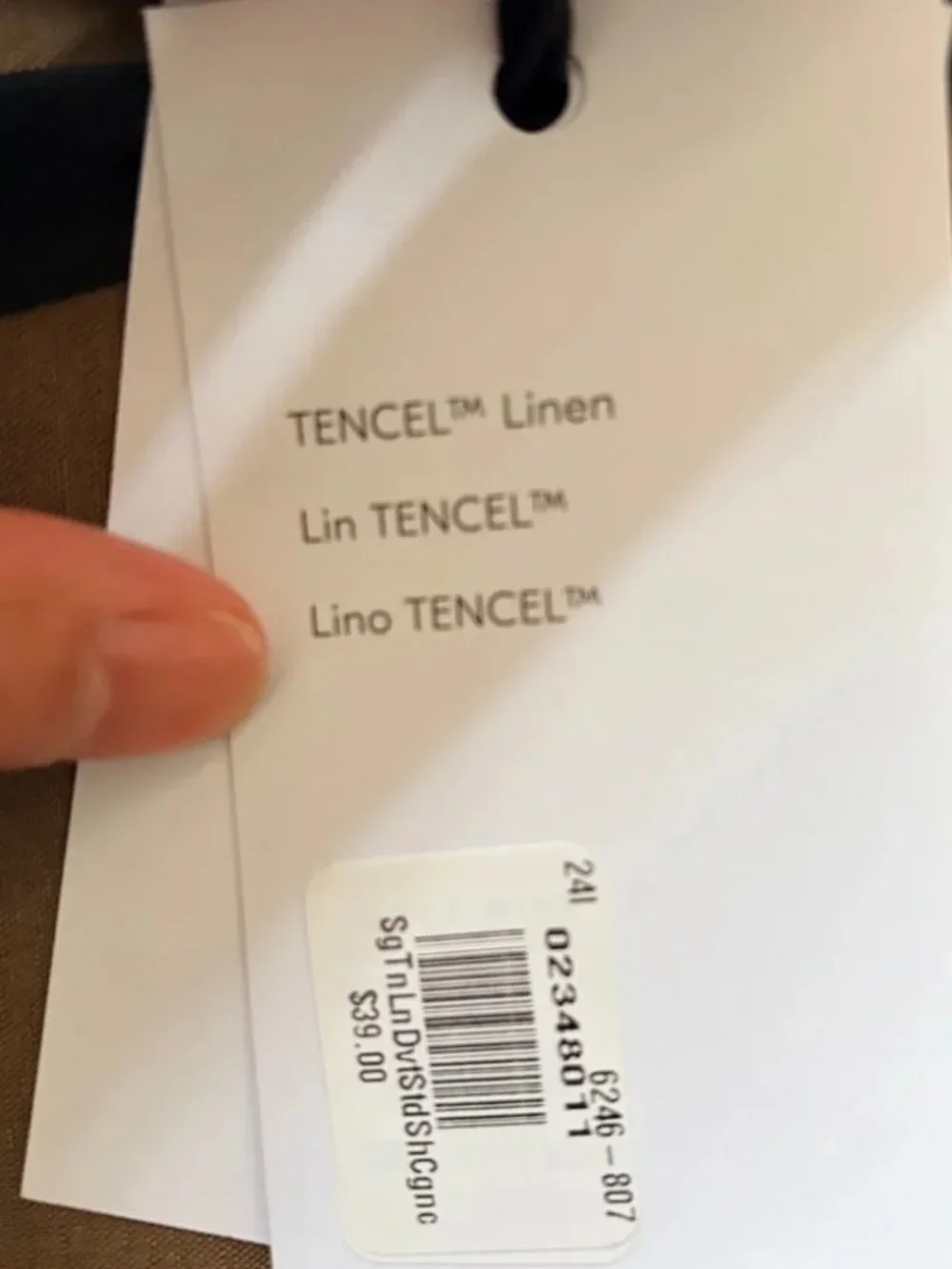 NWT West Elm TENCEL™ Linen Standard Shams - Cognac (2)